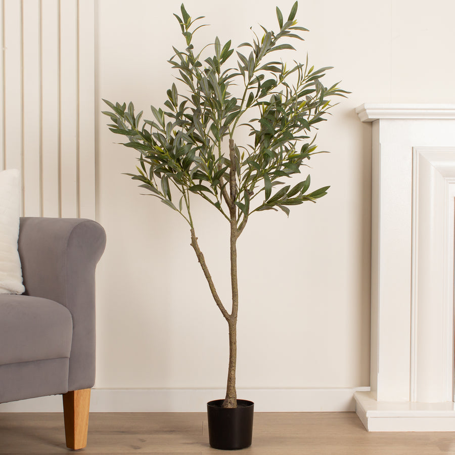 Scottish Everlastings Artificial 120cm Olive Tree - main product image
