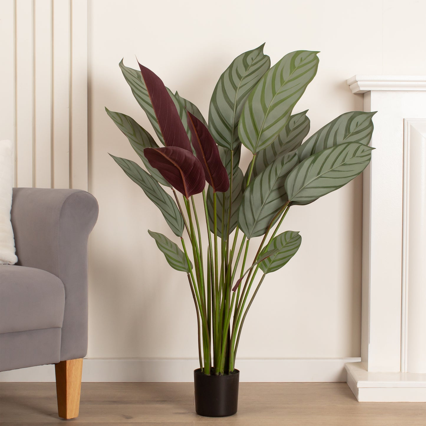 Scottish Everlastings 110cm Real Touch Artificial Prayer Plant - main product image