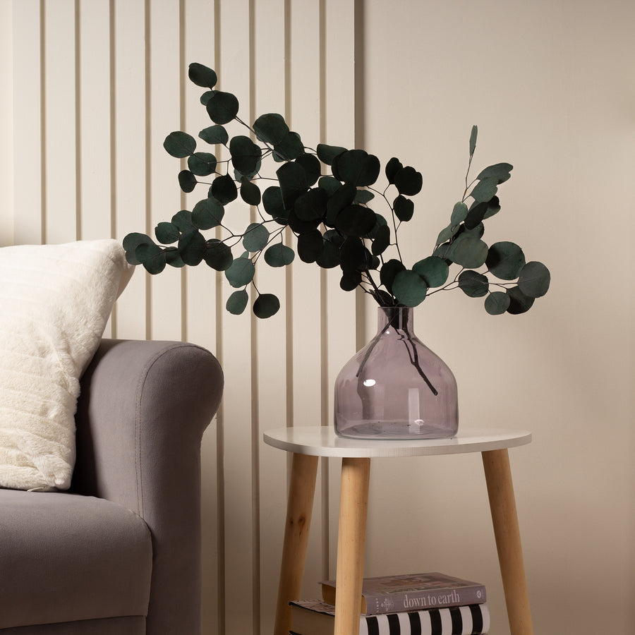 Scottish Everlastings 60g Artificial Teal Eucalyptus Bunch - main product image