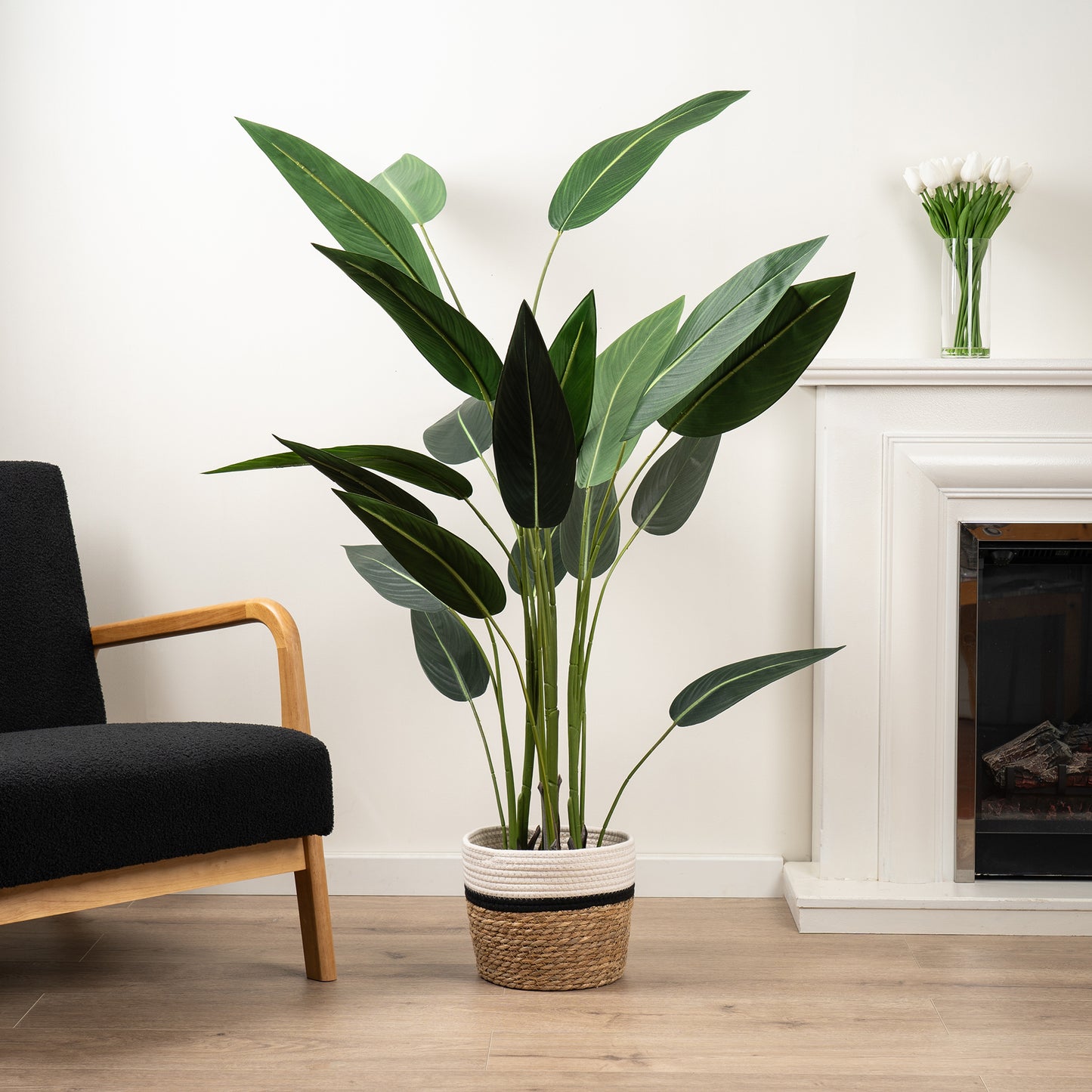 Scottish Everlastings Artificial 160cm Bird Of Paradise Tree - main product image