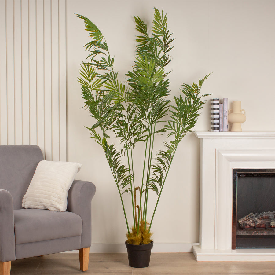 Scottish Everlastings 160cm Artificial Real Touch Cycad Palm Tree - main product image