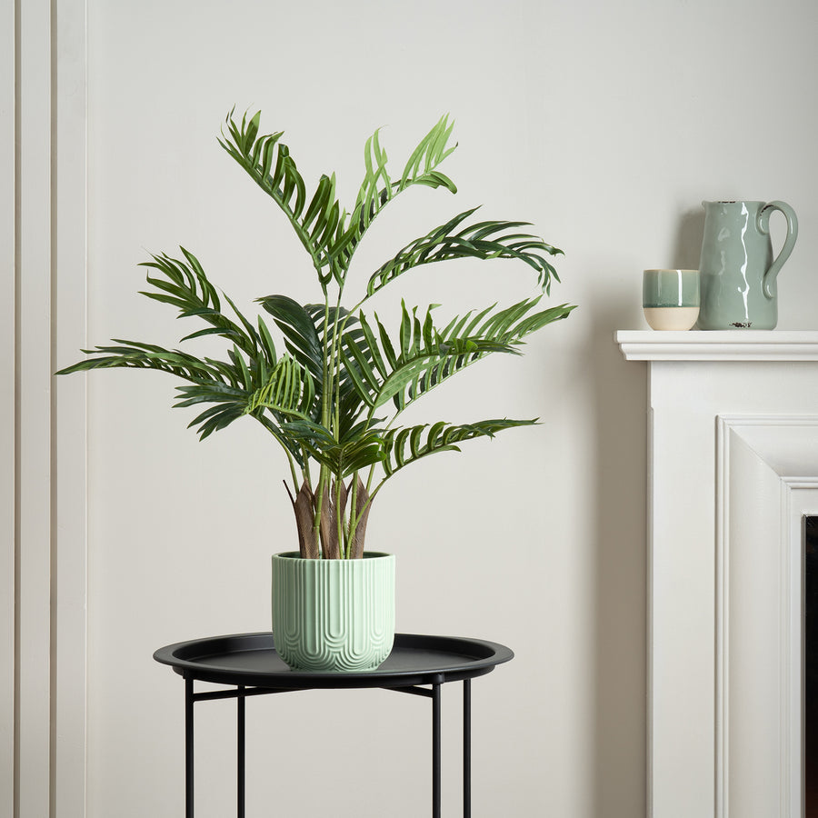 Scottish Everlastings 70cm Artificial Real Touch Areca Palm Tree - main product image