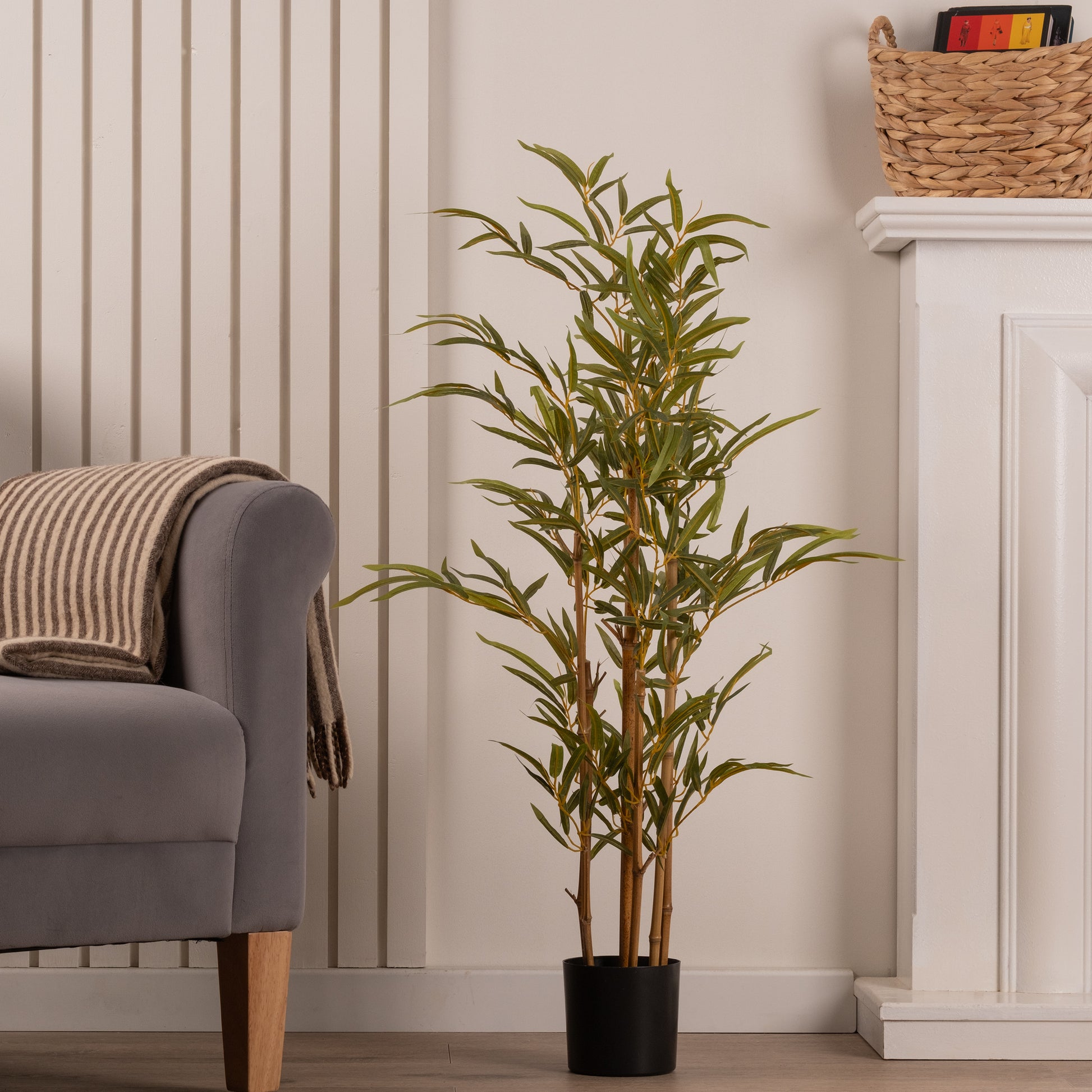 Scottish Everlastings 90cm Artificial Bamboo Tree - main product image