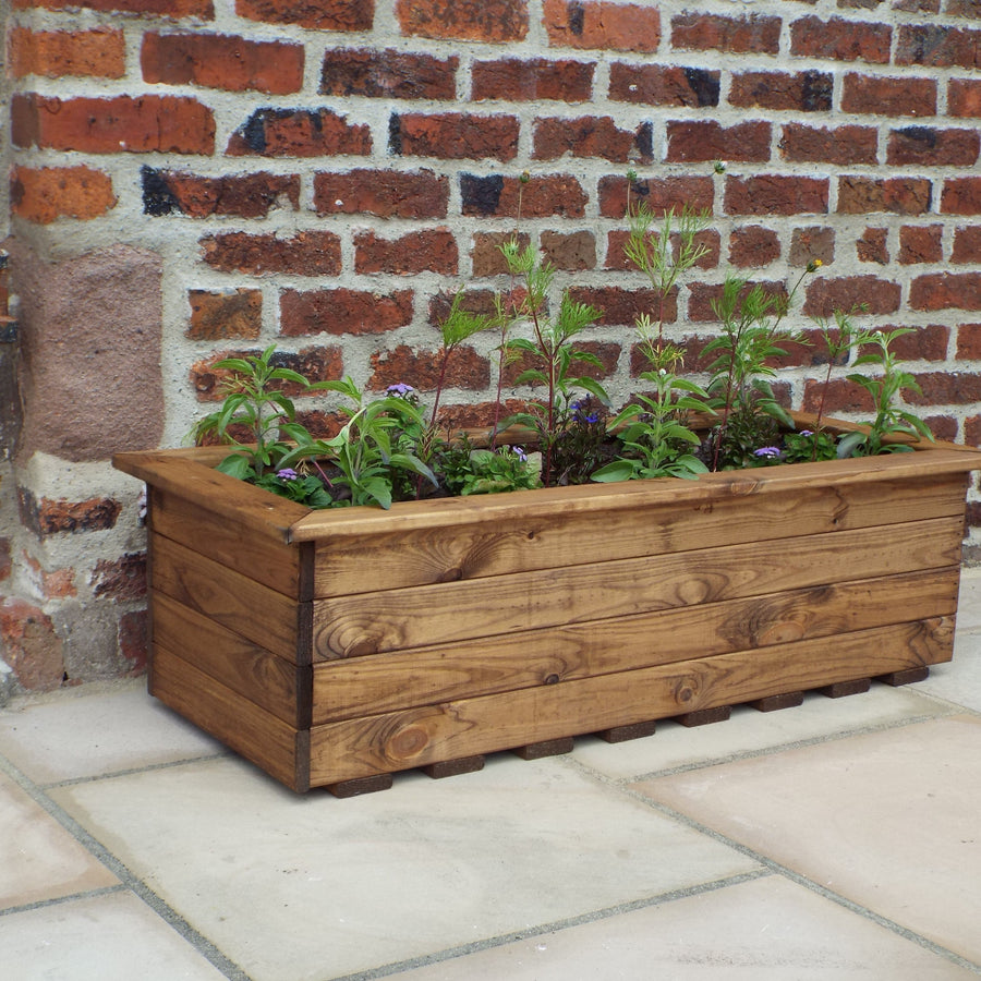 Charles Taylor Extra Large Wooden Trough - main product image