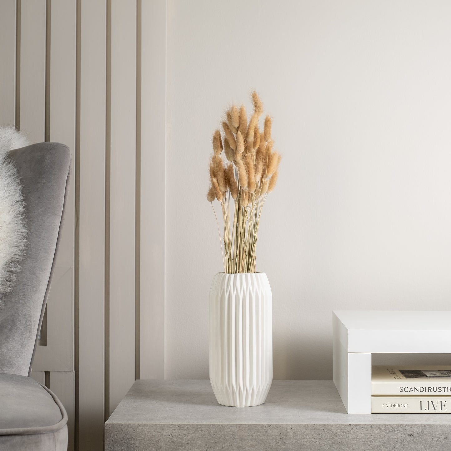 Scottish Everlastings Natural Bunny Tails Bunch - main product image