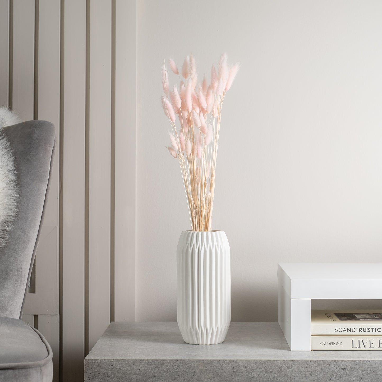 Scottish Everlastings Pink Bunny Tails Bunch - main product image