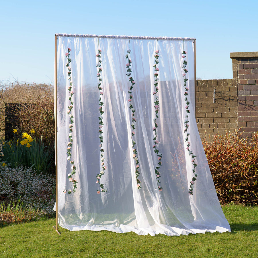 Scottish Everlastings 2m Rose Gold Rectangle Arch Frame - main product image