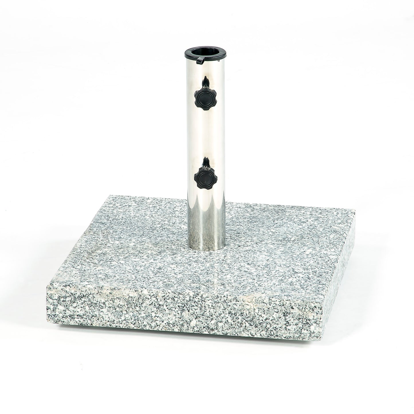 25KG Square Granite Base For Garden Parasols 40x40cm - main product image