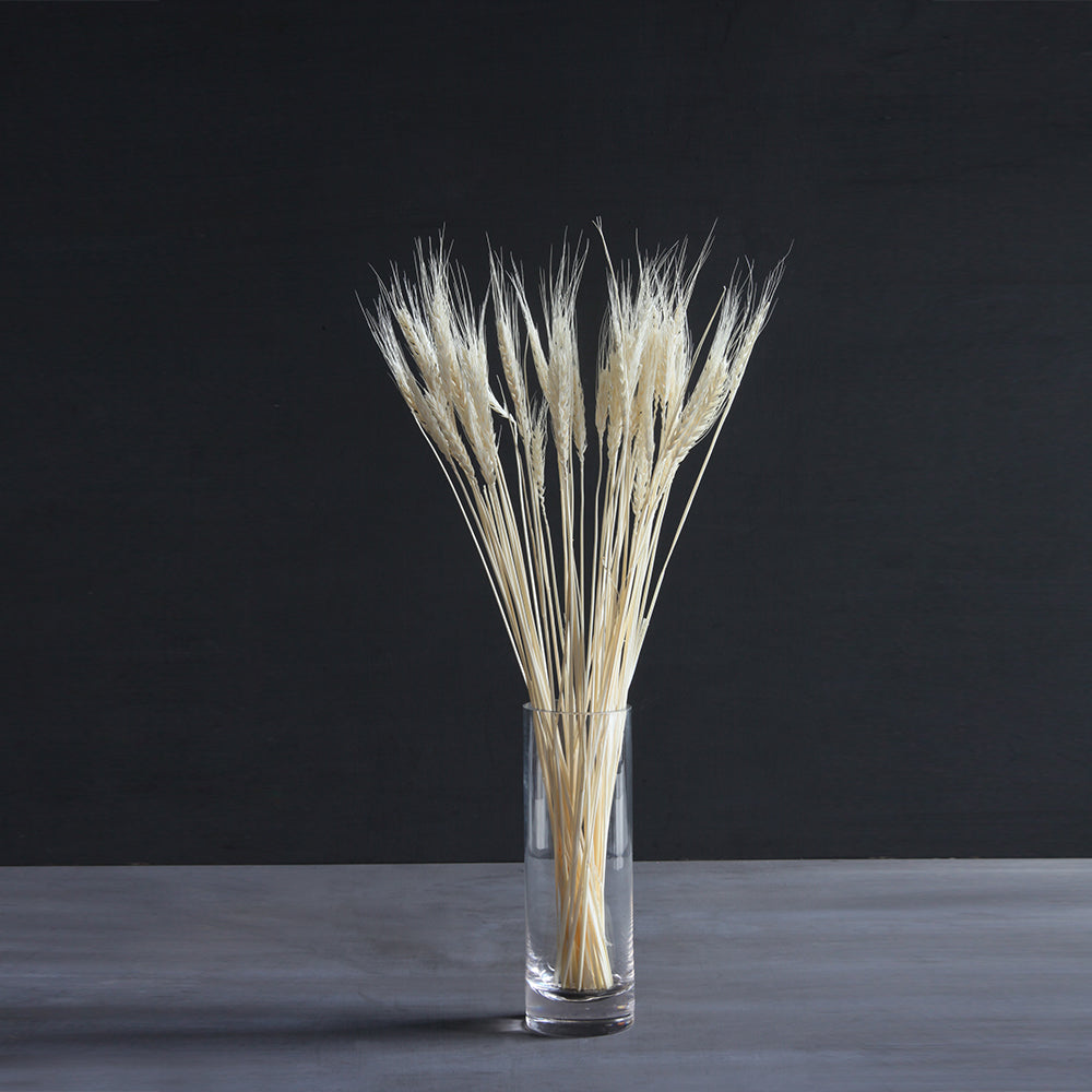 Scottish Everlastings 50cm Artificial Ivory Dried Wheat Bundle - main product image